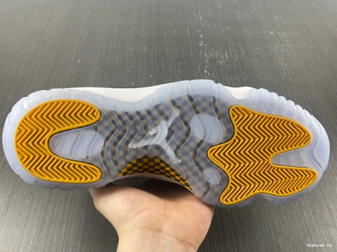 yellow 11 black and Jordan Air 0131